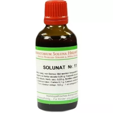 SOLUNAT No.11 drops, 50 ml