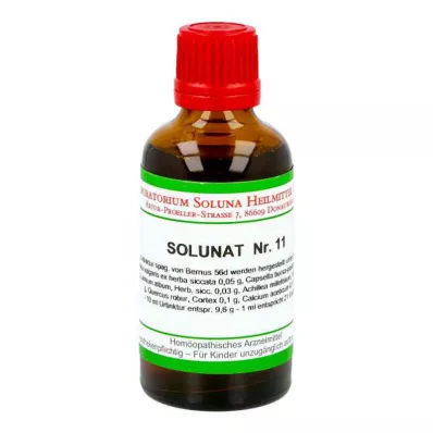 SOLUNAT No.11 drops, 50 ml SOLUNAT No.11 drops, 50 ml