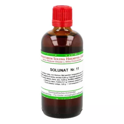 SOLUNAT No.11 drops, 100 ml