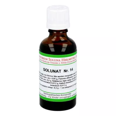 SOLUNAT No.14 drops, 50 ml SOLUNAT No.14 drops, 50 ml