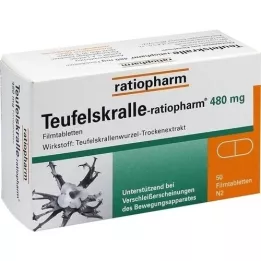 TEUFELSKRALLE-RATIOPHARM Film-coated tablets, 50 pcs