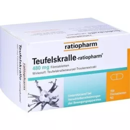 TEUFELSKRALLE-RATIOPHARM Film-coated tablets, 100 pcs