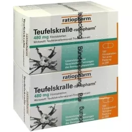 TEUFELSKRALLE-RATIOPHARM Film-coated tablets, 200 pcs