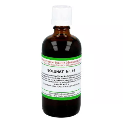 SOLUNAT No.14 drops, 100 ml SOLUNAT No.14 drops, 100 ml