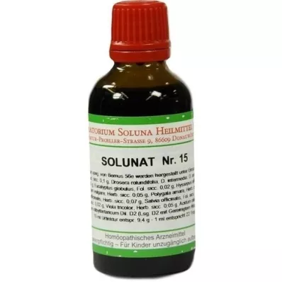 SOLUNAT No.15 drops, 50 ml