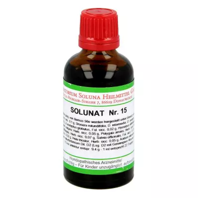 SOLUNAT No.15 drops, 50 ml