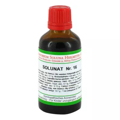 SOLUNAT No.16 drops, 50 ml SOLUNAT No.16 drops, 50 ml