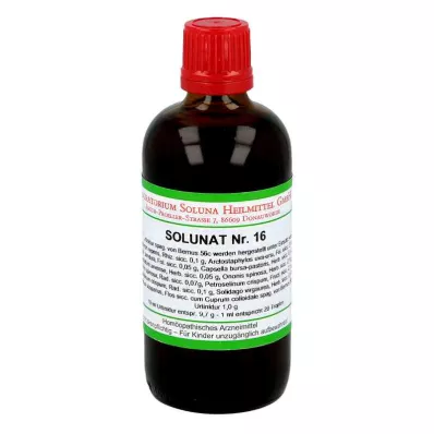 SOLUNAT No.16 drops, 100 ml SOLUNAT No.16 drops, 100 ml