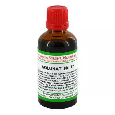 SOLUNAT No.17 drops, 50 ml SOLUNAT No.17 drops, 50 ml