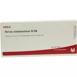 NERVUS STATOACUSTICUS GL D 6 Ampoules, 10X1 ml