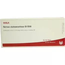 NERVUS STATOACUSTICUS GL D 30 Ampoules, 10X1 ml