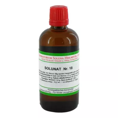 SOLUNAT No.18 drops, 100 ml SOLUNAT No.18 drops, 100 ml