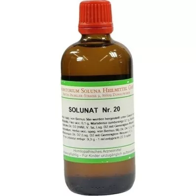 SOLUNAT No.20 drops, 100 ml