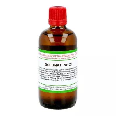 SOLUNAT No.20 drops, 100 ml SOLUNAT No.20 drops, 100 ml