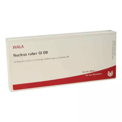 NUCLEUS ruber GL D 8 Ampoules, 10X1 ml