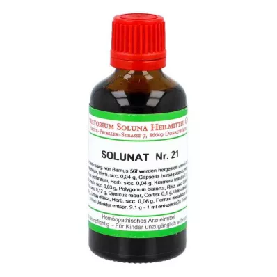 SOLUNAT No.21 drops, 50 ml SOLUNAT No.21 drops, 50 ml