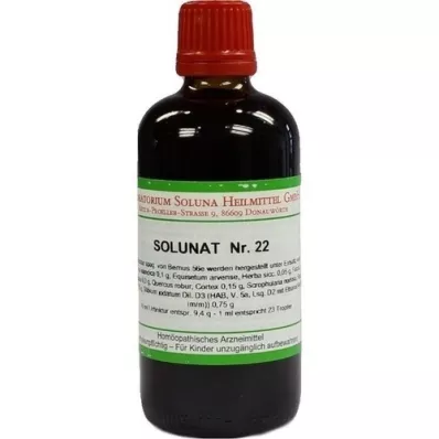SOLUNAT No.22 drops, 100 ml