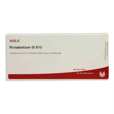 PERIODONTIUM GL D 15 Ampoules, 10X1 ml PERIODONTIUM GL D 15 Ampoules, 10X1 ml