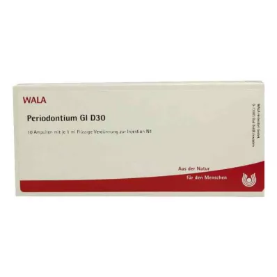 PERIODONTIUM GL D 30 Ampoules, 10X1 ml