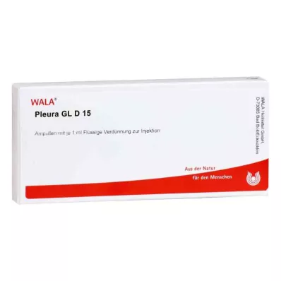 PLEURA GL D 15 Ampoules, 10X1 ml PLEURA GL D 15 Ampoules, 10X1 ml