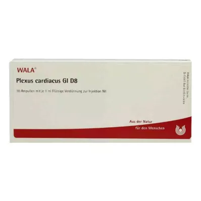 PLEXUS CARDIACUS GL D 8 Ampoules, 10X1 ml PLEXUS CARDIACUS GL D 8 Ampoules, 10X1 ml