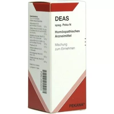 DEAS spag.peka N drops, 50 ml