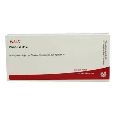 PONS GL D 12 Ampoules, 10X1 ml