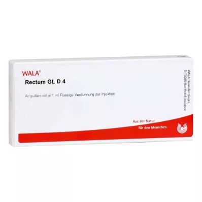 RECTUM GL D 4 Ampoules, 10X1 ml