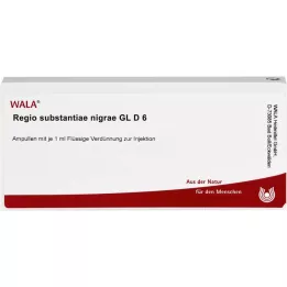 REGIO substantiae nigrae GL D 6 ampoules, 10X1 ml