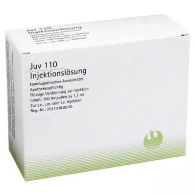 JUV 110 ampoules, 100X1.1 ml