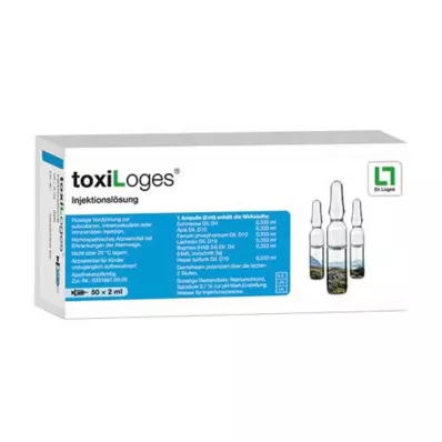 TOXILOGES Injection solution ampoules, 50X2 ml TOXILOGES Injection solution ampoules, 50X2 ml