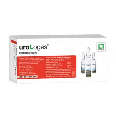 UROLOGES Injection solution ampoules, 50X2 ml UROLOGES Injection solution ampoules, 50X2 ml