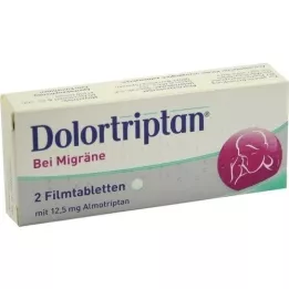 DOLORTRIPTAN for migraine Film-coated tablets, 2 pcs