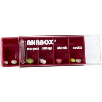 ANABOX Day box red, 1 pc