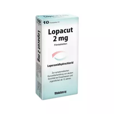 LOPACUT 2 mg film-coated tablets, 10 pcs