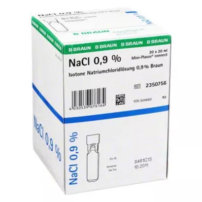 KOCHSALZLÖSUNG 0.9% Miniplasco connect, 20X20 ml KOCHSALZLÖSUNG 0.9% Miniplasco connect, 20X20 ml