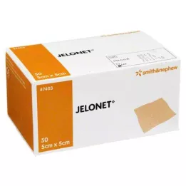 JELONET Paraffin gauze 5x5 cm sterile peel pack, 50 pcs