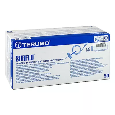 SURSHIELD Surflo safety cutlery 21 G green, 50 pcs