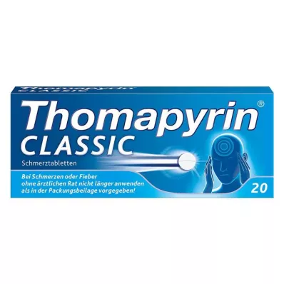 THOMAPYRIN CLASSIC Painkilling tablets, 20 pcs