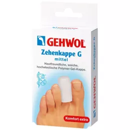 GEHWOL Polymer gel toe cap G medium, 2 pcs