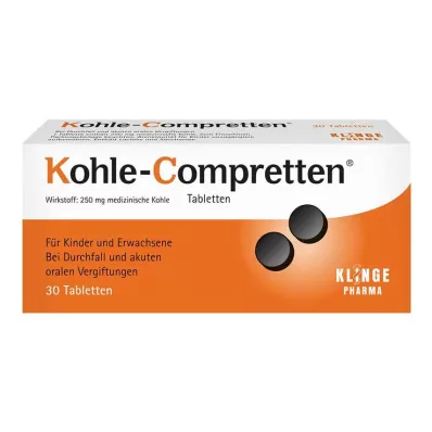 KOHLE Compretten tablets, 30 pcs