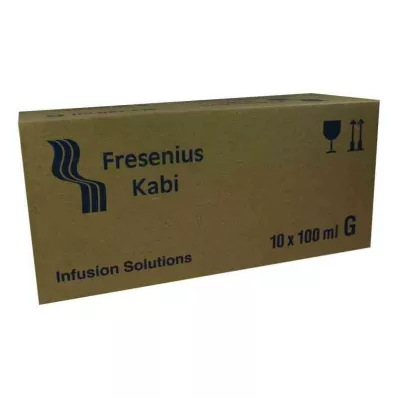 NATRIUMHYDROGENCARBONAT 8.4% glass infusion solution, 10X100 ml