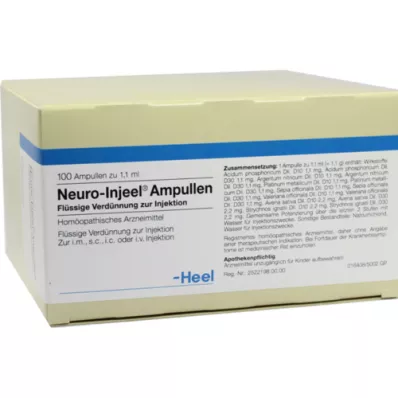 NEURO INJEEL Ampoules, 100 pc