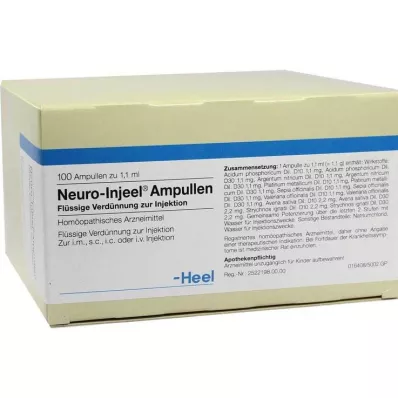 NEURO INJEEL Ampoules, 100 pc NEURO INJEEL Ampoules, 100 pc