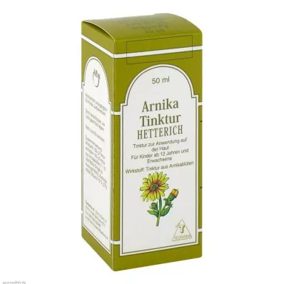 ARNIKA TINKTUR Hetterich, 50 ml