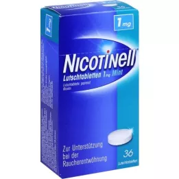 NICOTINELL Lozenges 1 mg Mint, 36 pcs