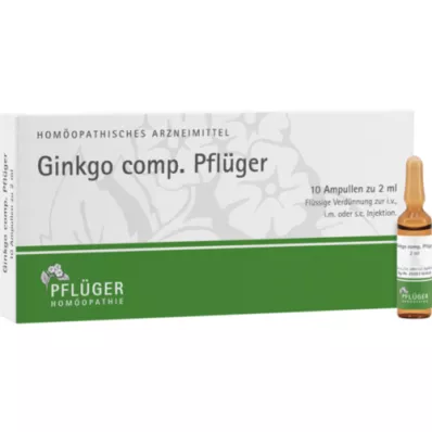 GINKGO COMP.Plough Ampoules, 10 pcs