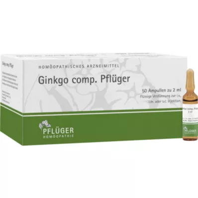 GINKGO COMP.Plough Ampoules, 50 pcs