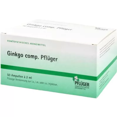 GINKGO COMP.Plough Ampoules, 50 pcs