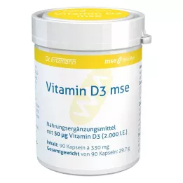 VITAMIN D3 MSE Capsules, 90 pcs
